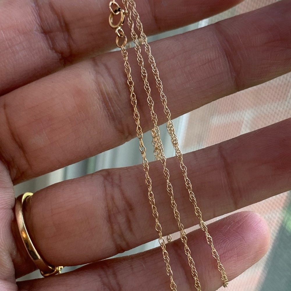 10k Gold Loose Rope Chain